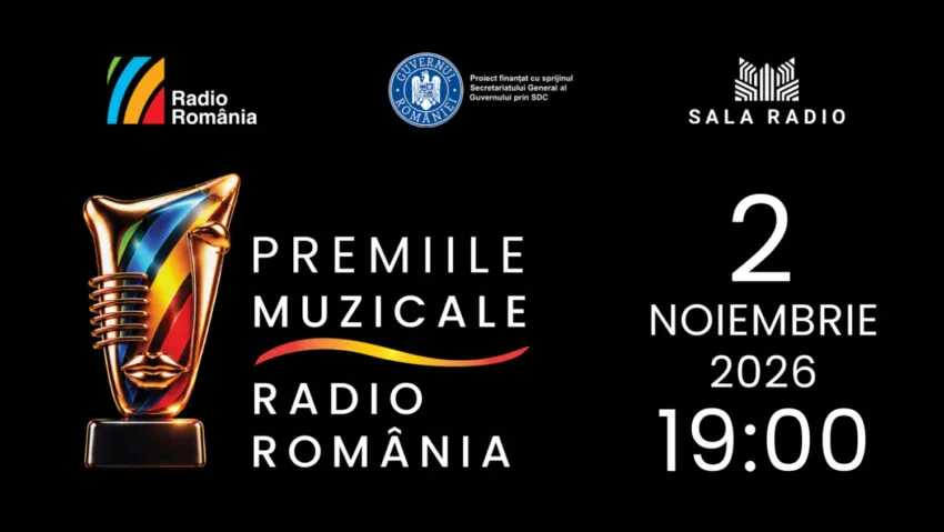 Premiile Muzicale Radio România - la Sala Radio, pe 2 noiembrie